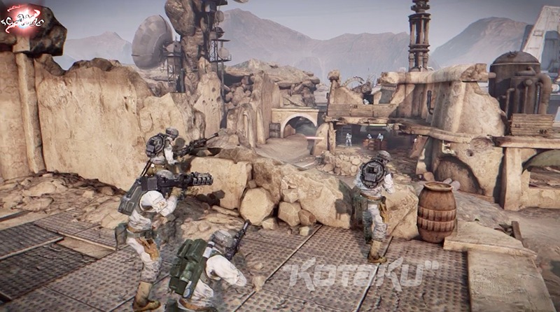 Star Wars Battlefront 2015, пехотный бой на планете из оригинальной трилогии