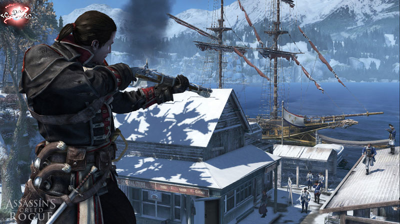 Игровой арт в духе пиратской тематики Ubisoft