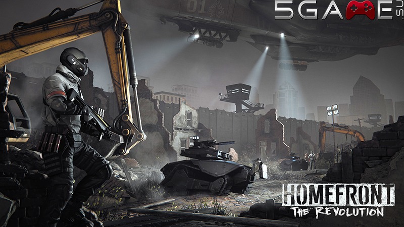 Боевая сцена Homefront The Revolution от первого лица
