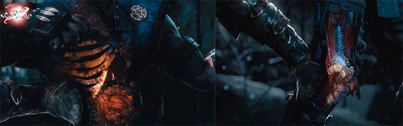 Mortal Kombat X — серия ударов и комбо на скриншоте
