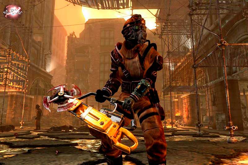 Концепт-арт Fallout 4 — постапокалиптический город