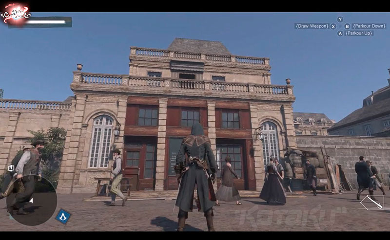 Интерьер эпохи революции Assassin's Creed Unity