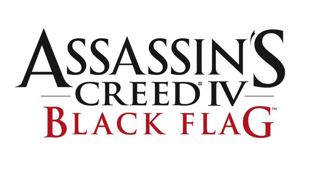 Ассасин и корабельная тематика Black Flag на выставочном баннере