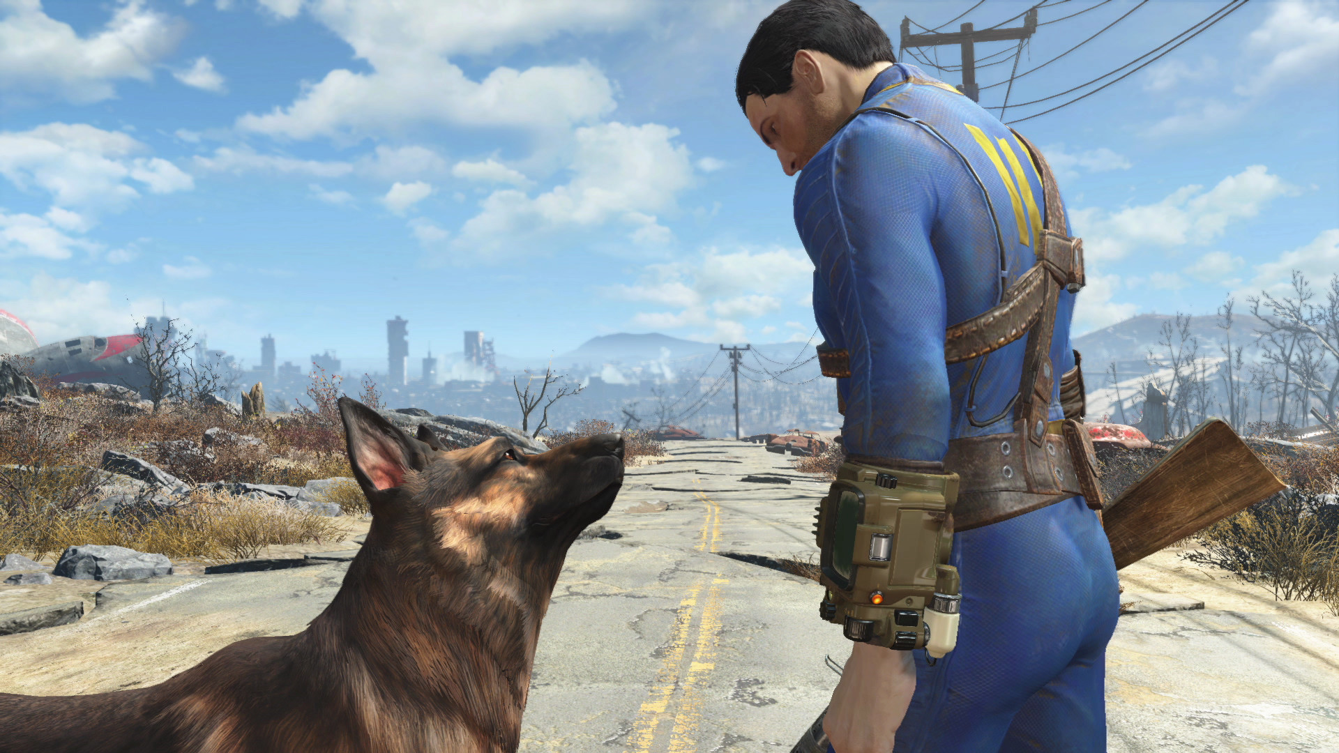 Четвёртая часть Fallout — скриншот с витрины Steam