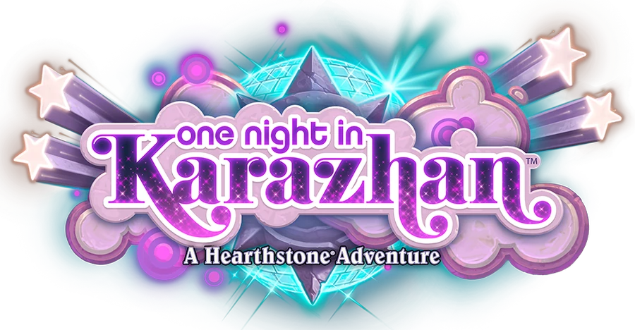 Логотип приключения One Night in Karazhan Hearthstone