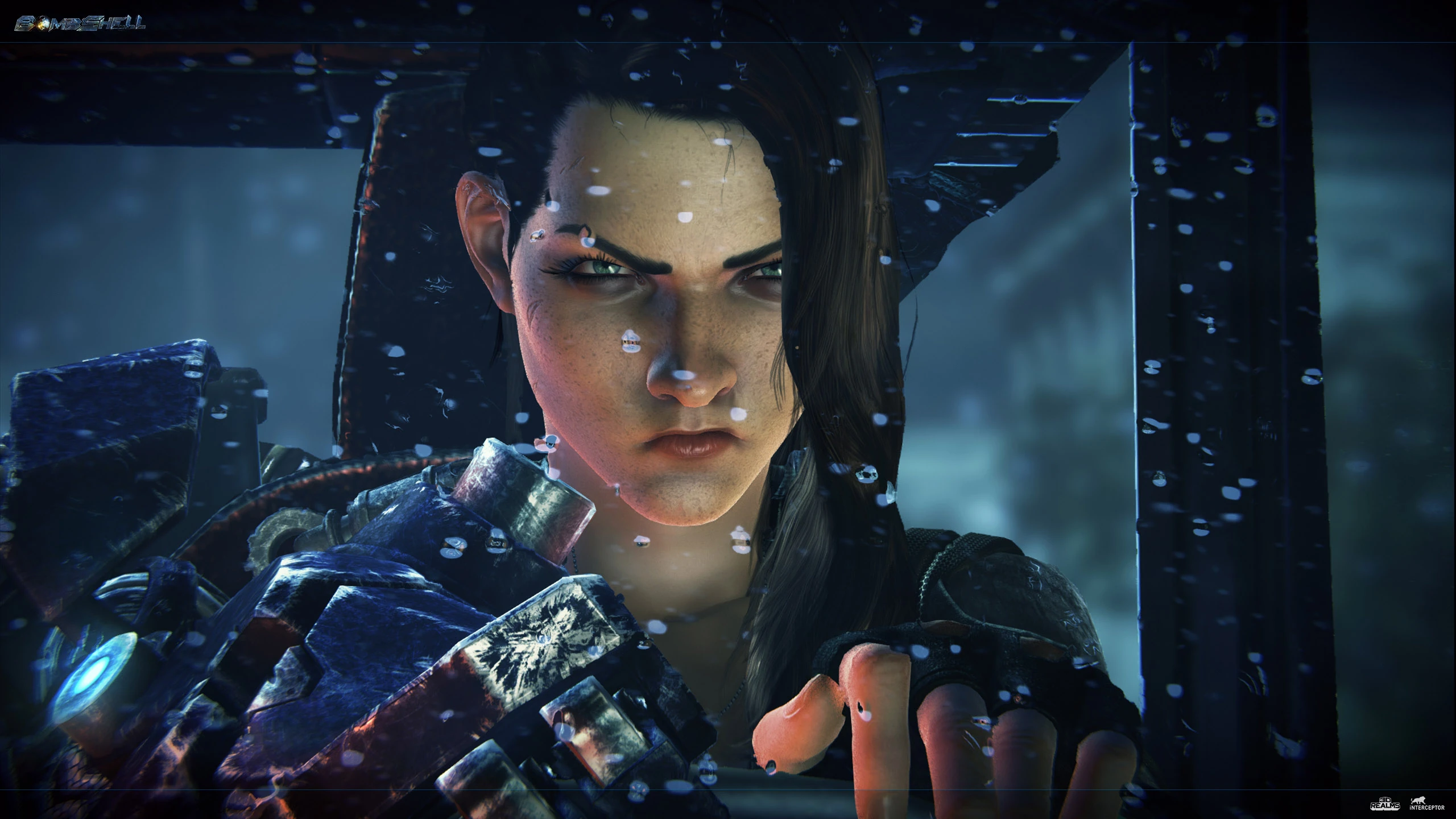 Изометрический бой с инопланетными врагами в Bombshell