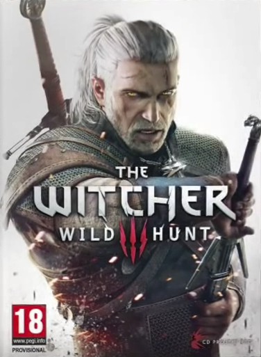 Обложка стандартного издания The Witcher 3 Wild Hunt, промо-арт