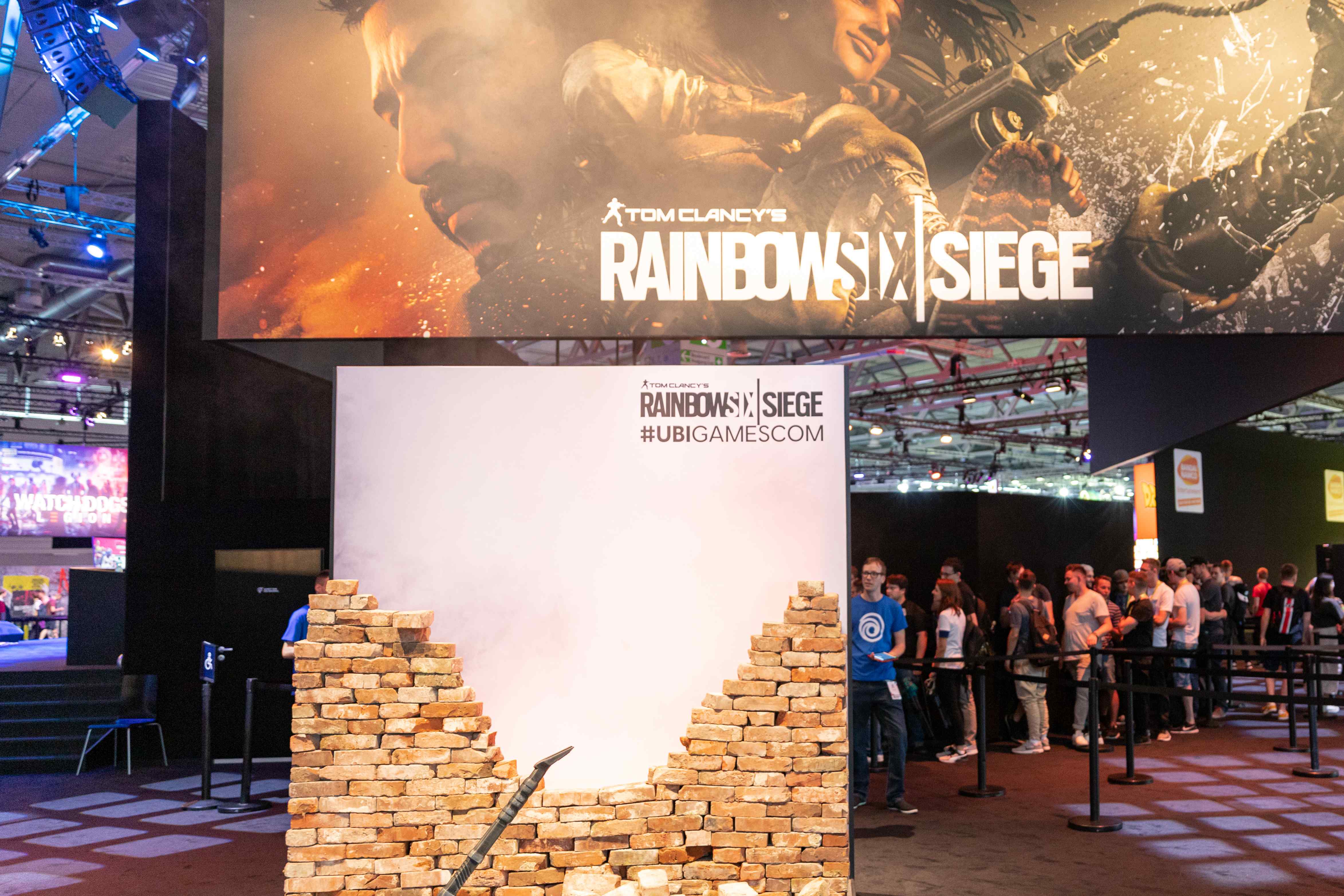 Стенд Rainbow Six Siege на Gamescom