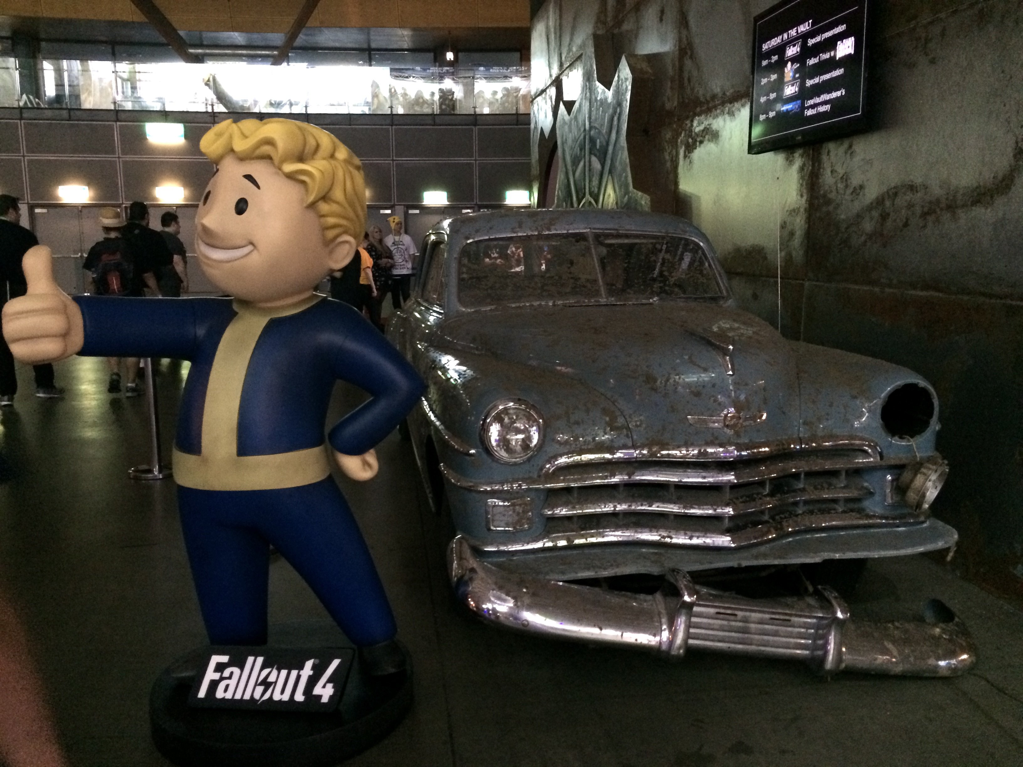Стенд Fallout 4 на EB Games Expo 2015