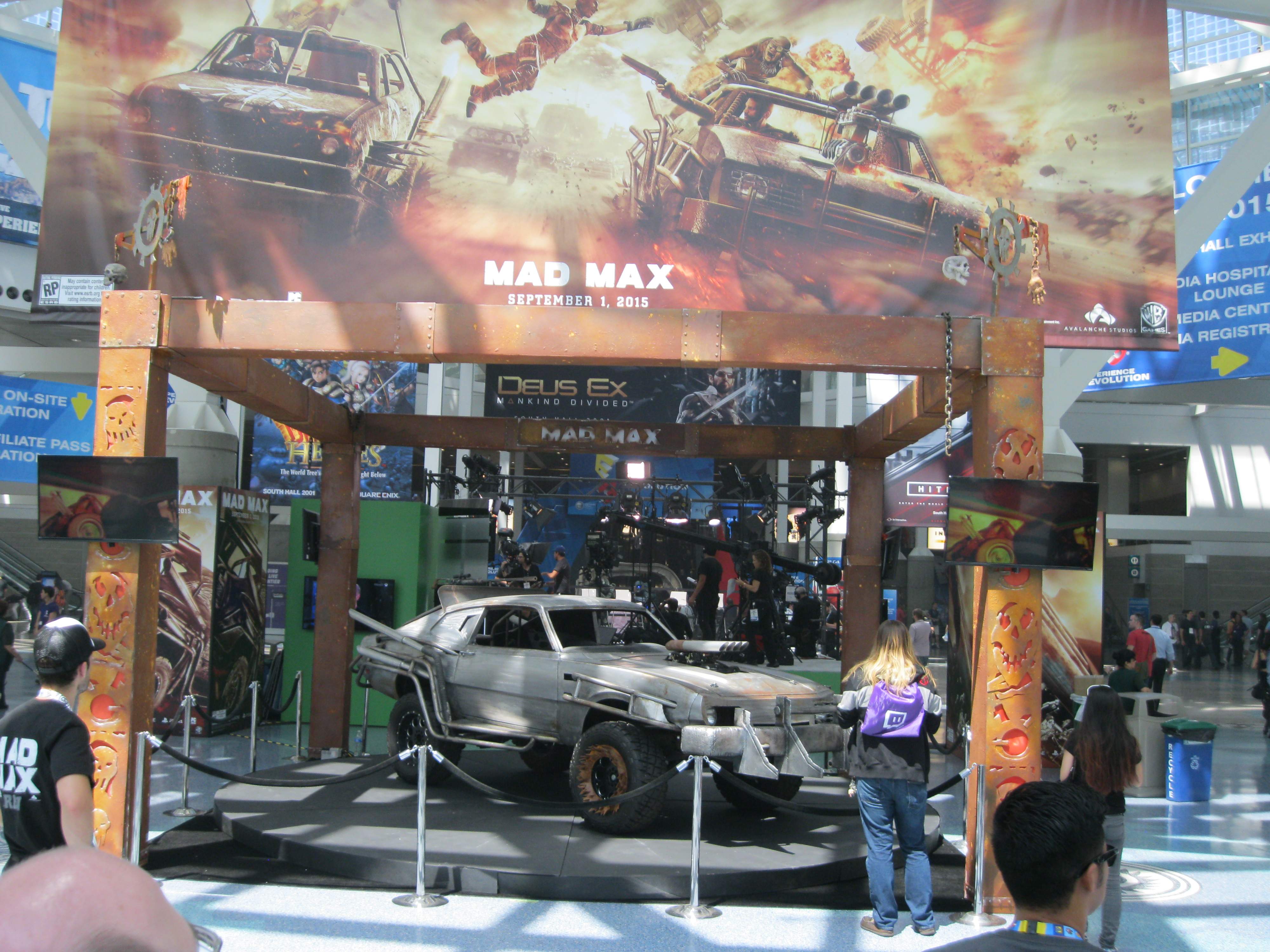 Mad Max — кадр с выставки E3 2015