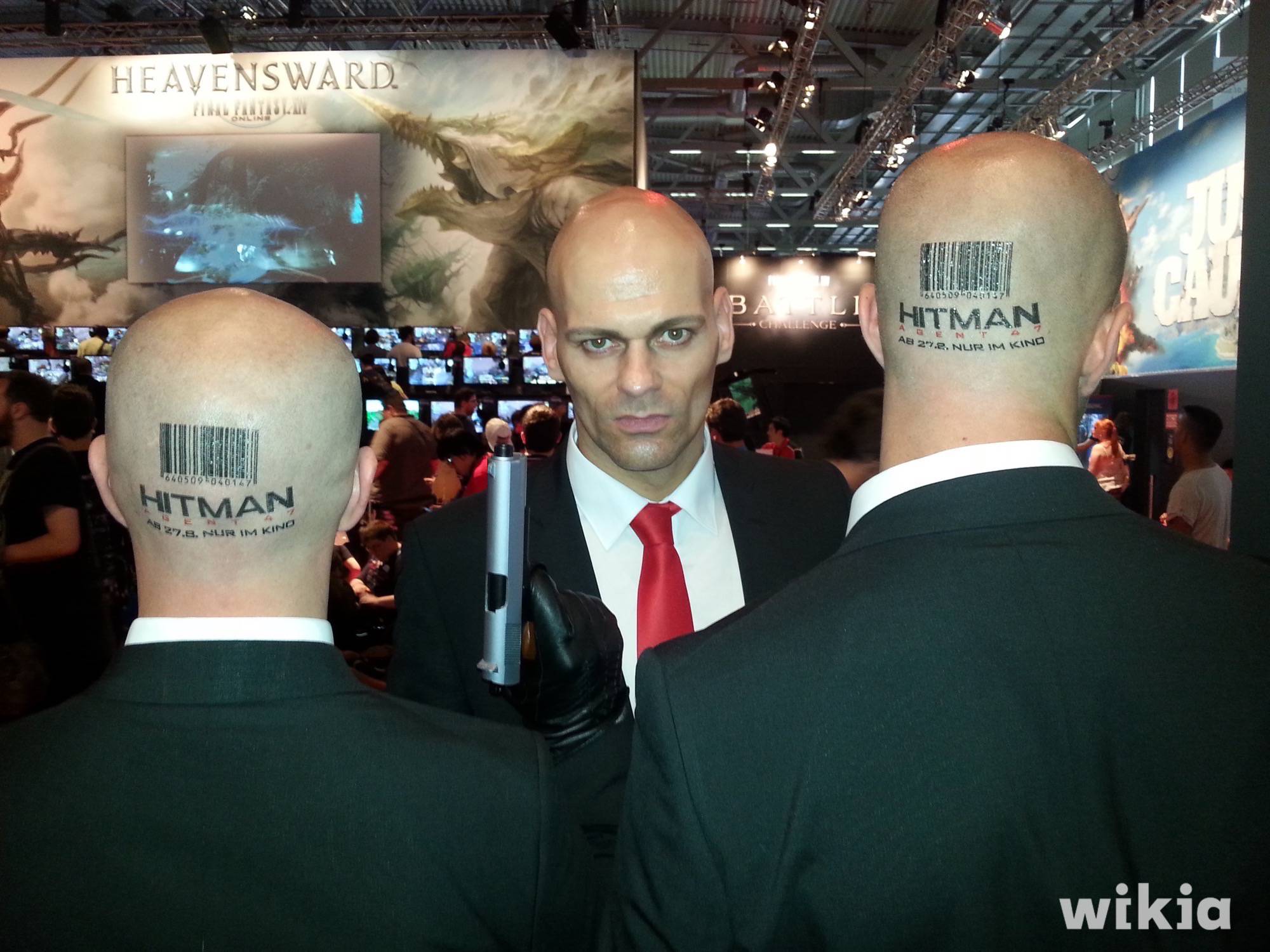 Hitman на Gamescom 2015 стенд IO Interactive