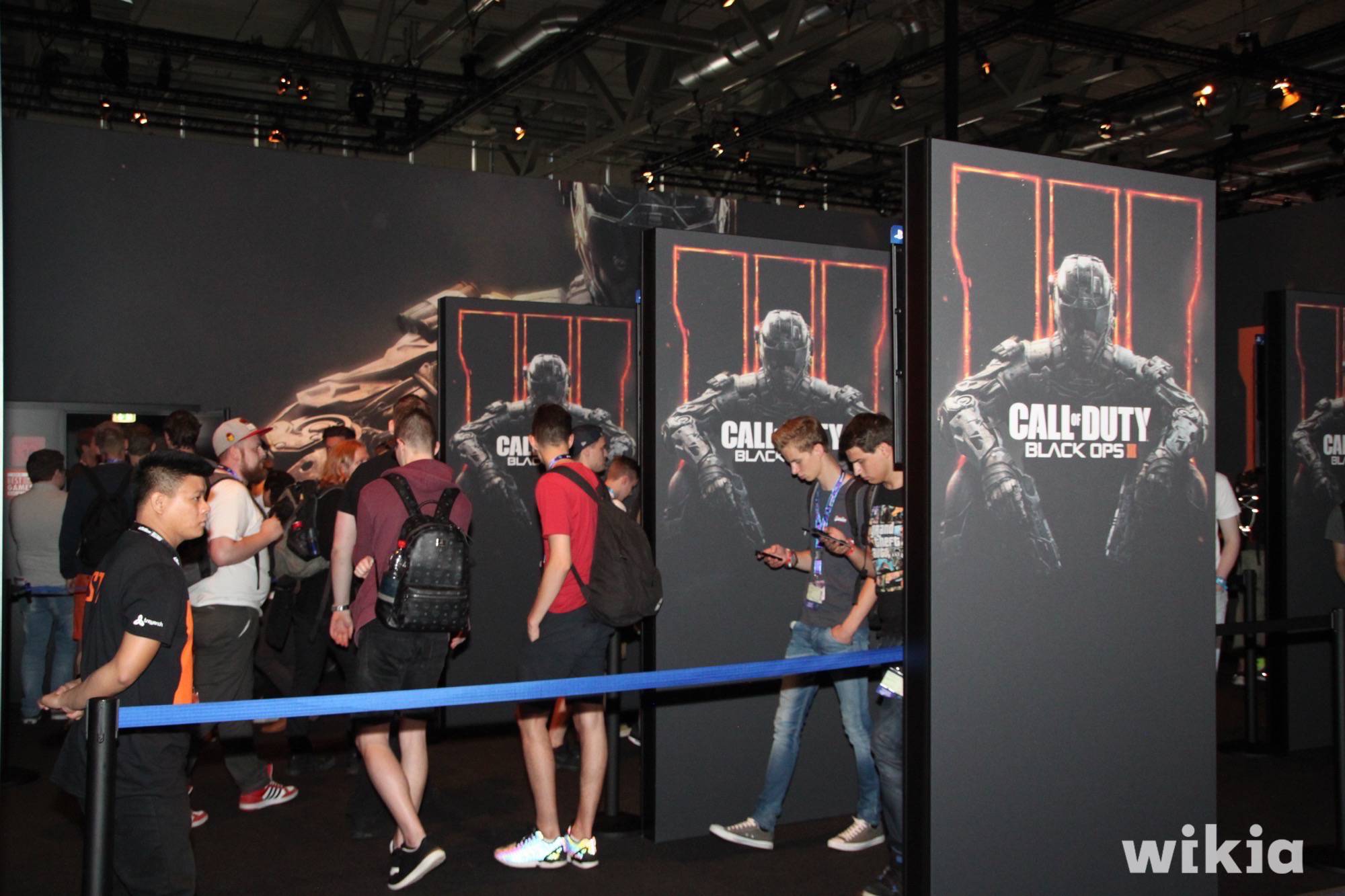 Презентация Call of Duty Black Ops III на выставке