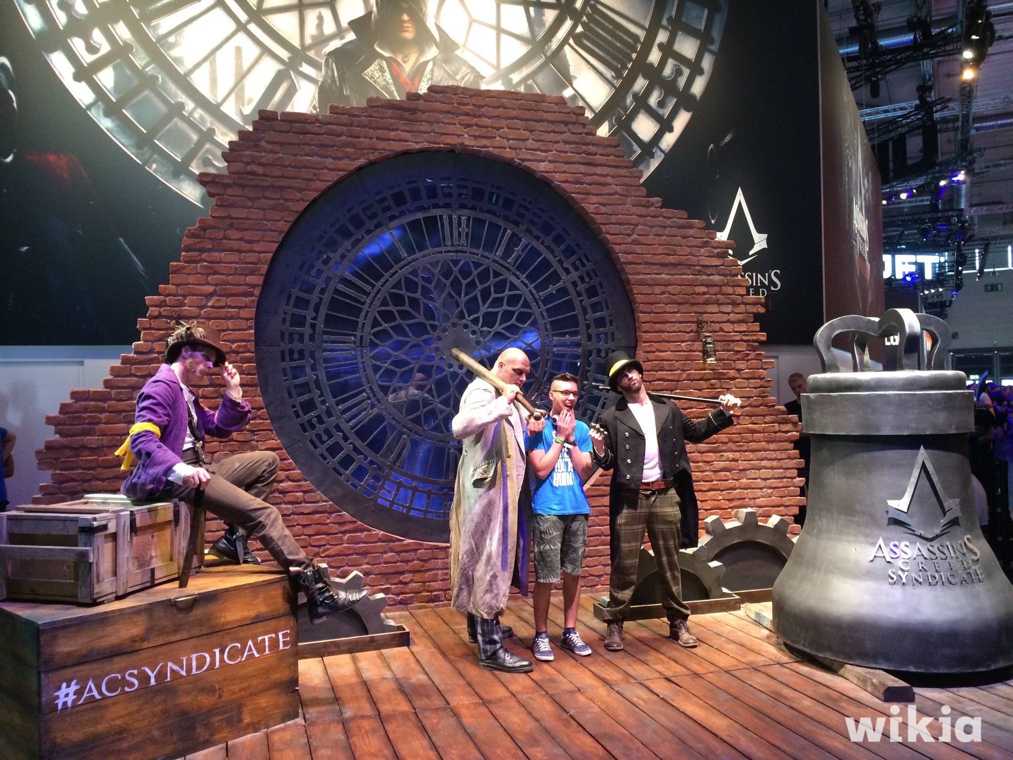 Презентация Assassin's Creed Syndicate на выставке