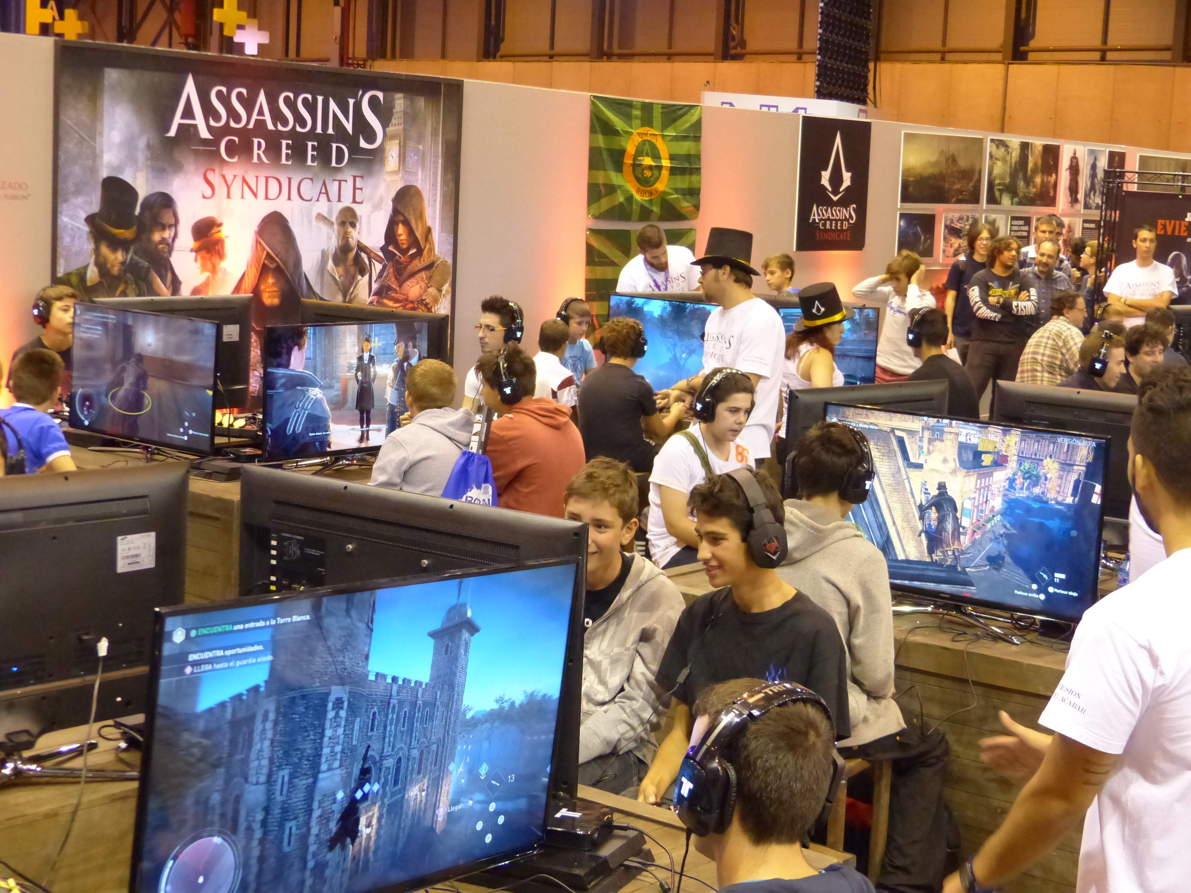 Стенд Assassins Creed Syndicate Madrid Games Week
