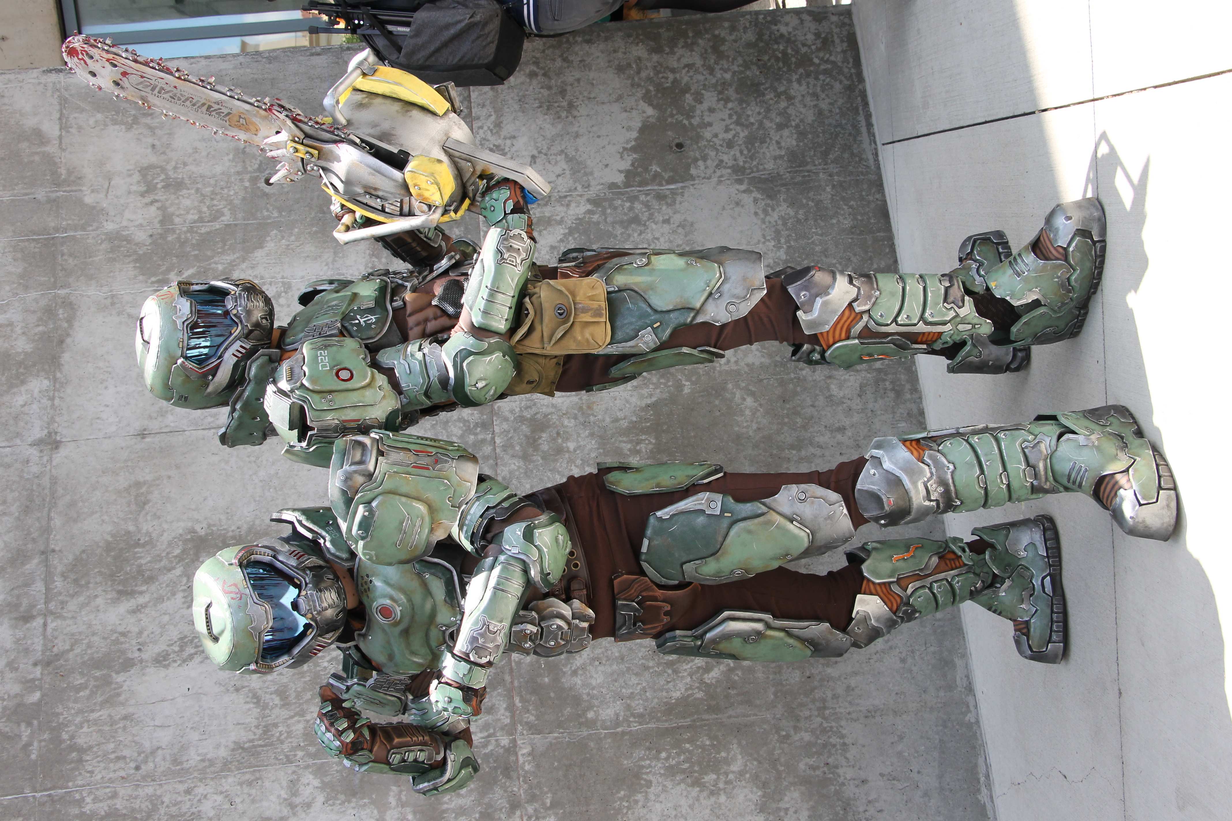 Косплей DOOM на FanimeCon