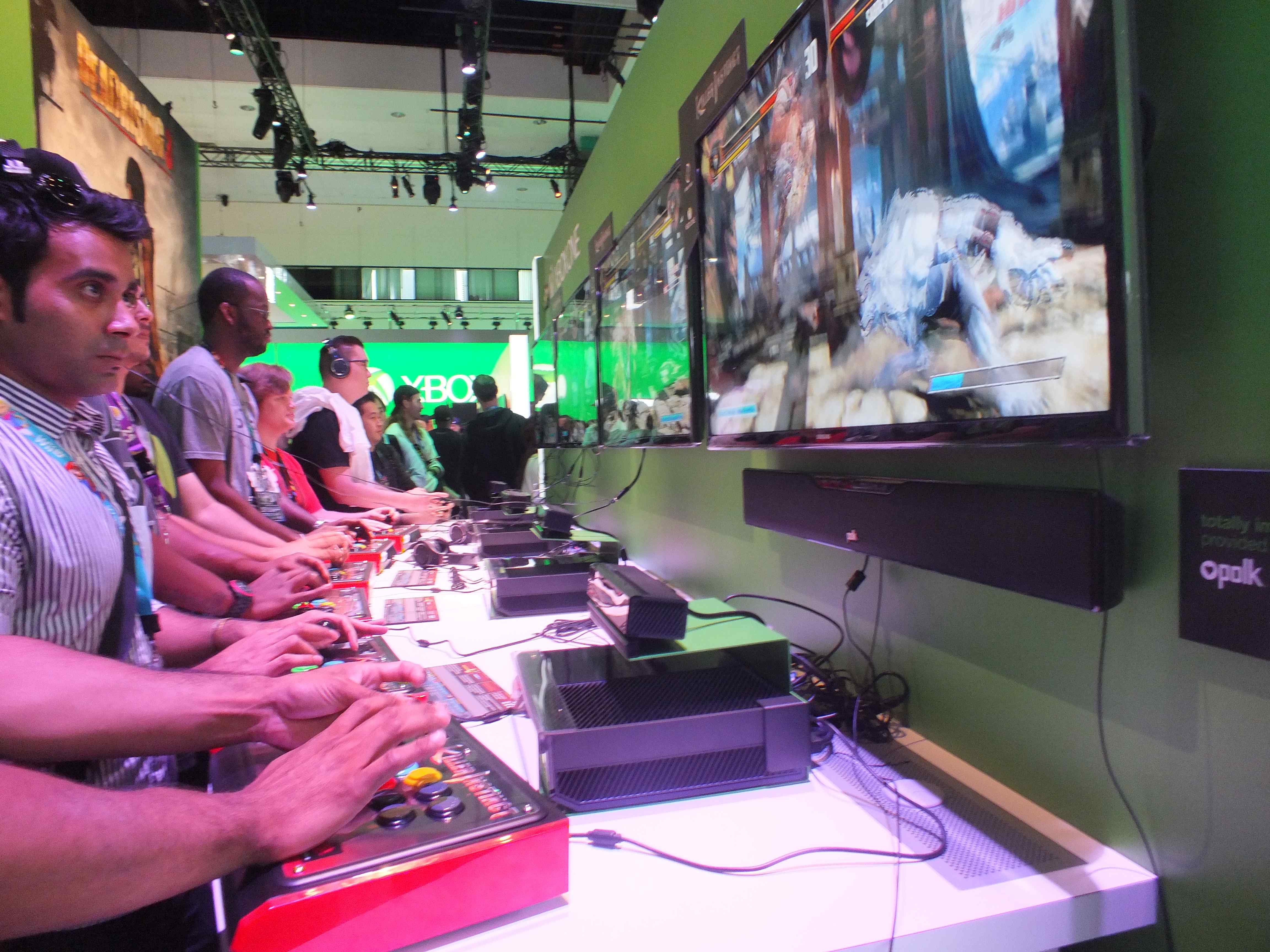 Презентация Killer Instinct на стенде Xbox One E3