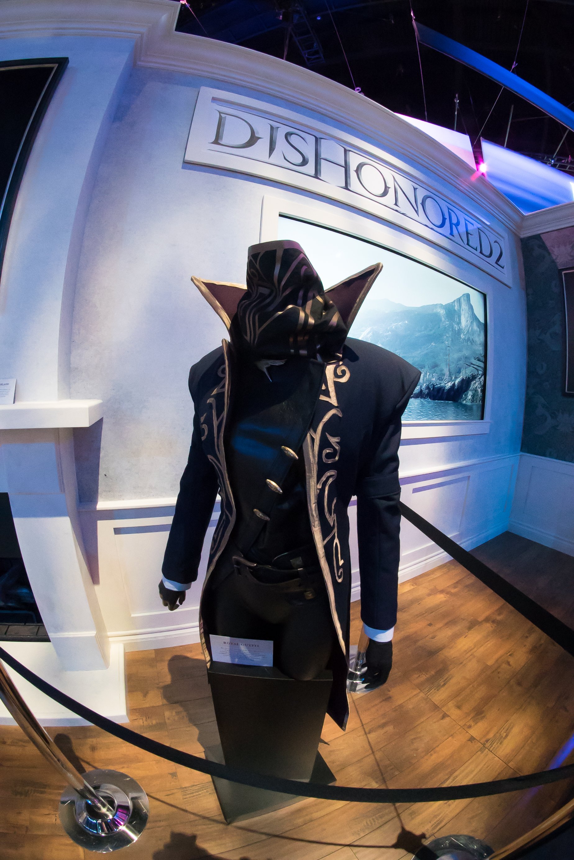 Игровой момент Dishonored 2 в интерьере Карнаки