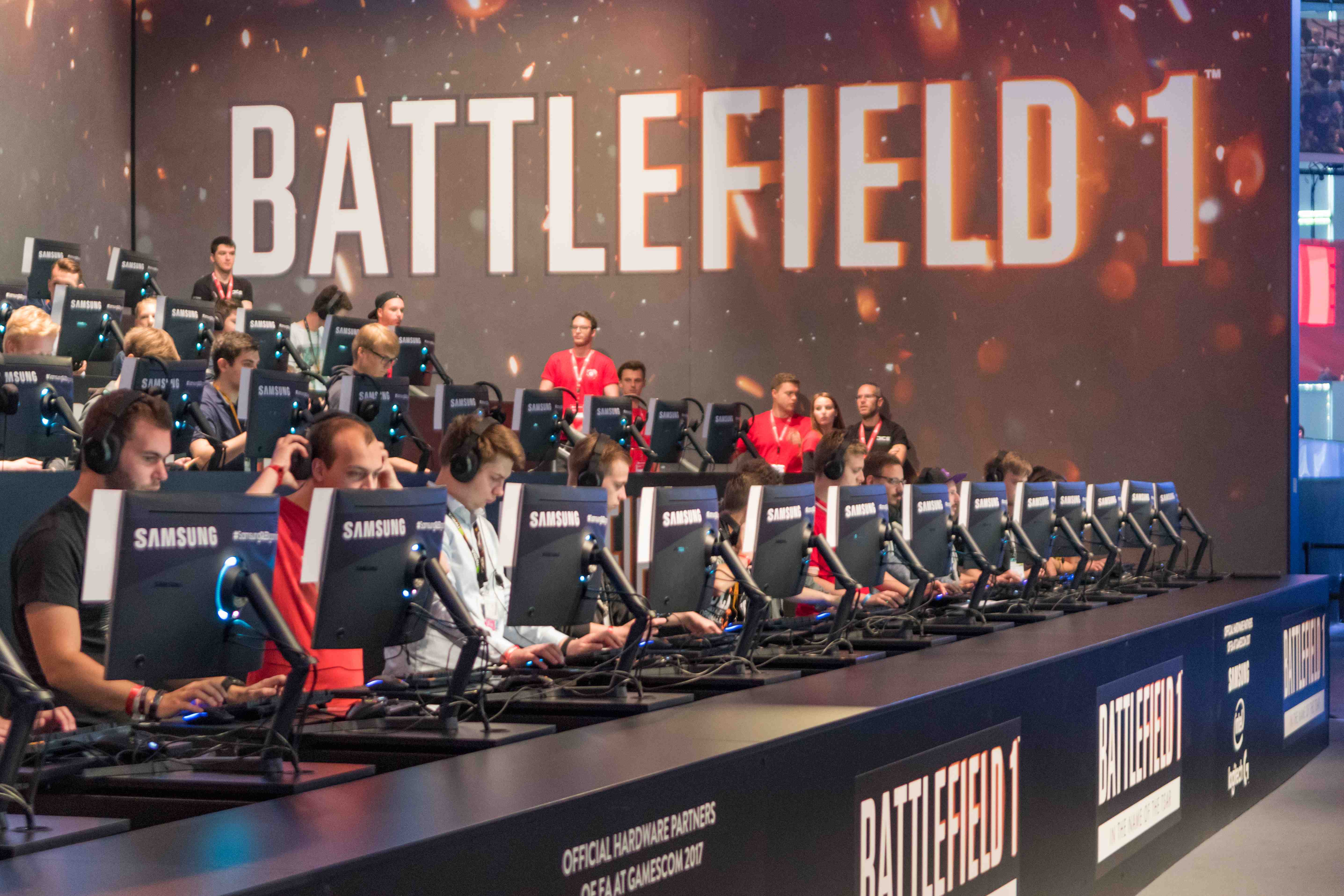 Стенд Battlefield 1 на Gamescom от Electronic Arts