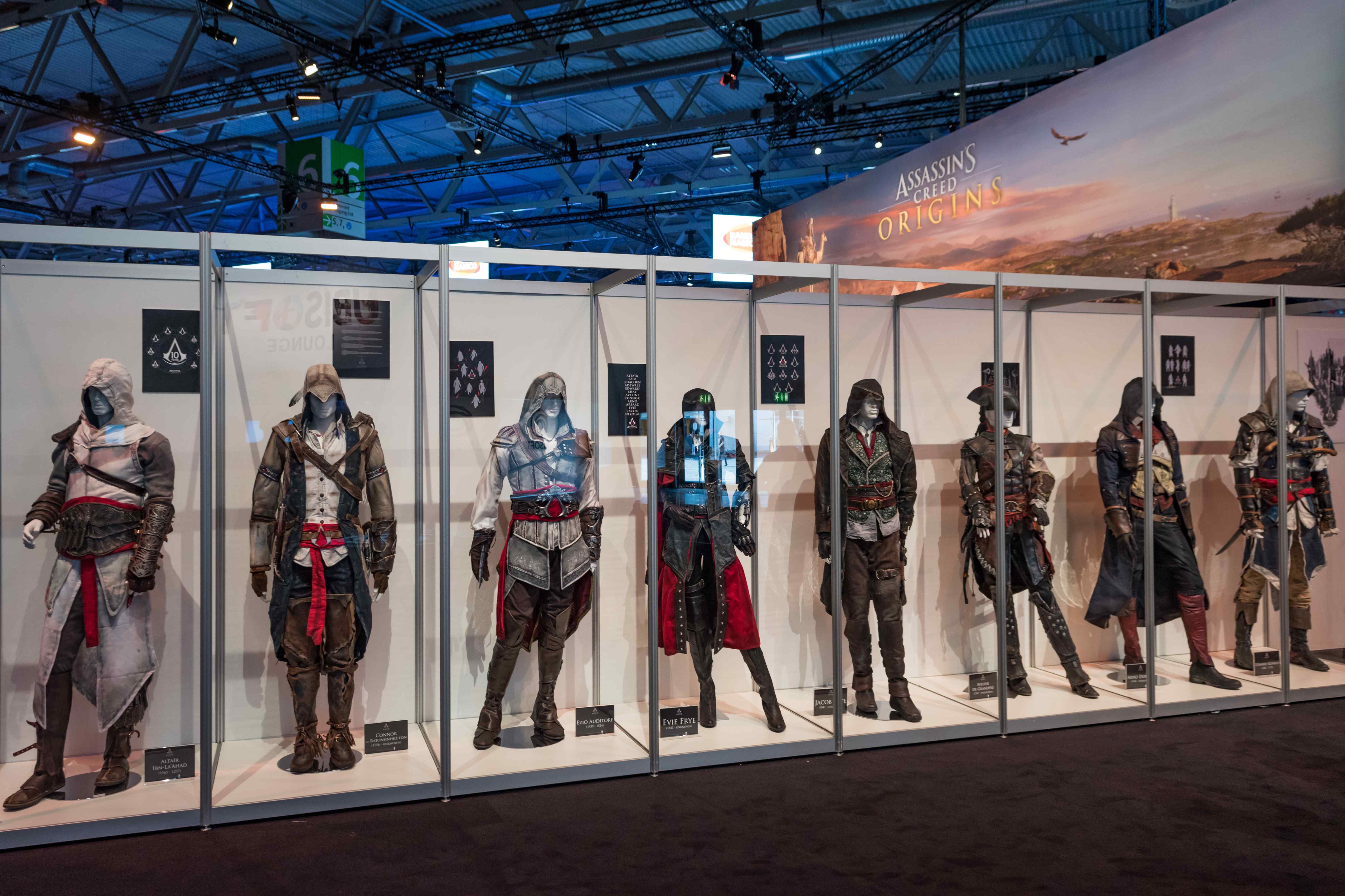 Персонажи Assassin's Creed Origins на Gamescom