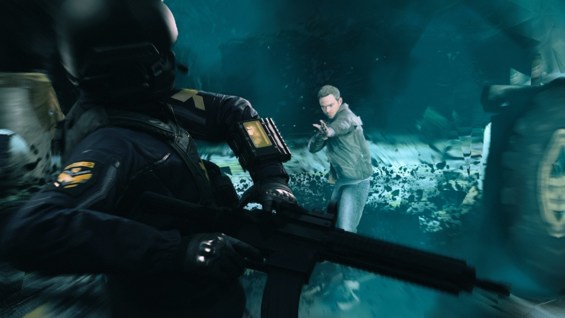 Quantum Break Джек Джойс в игровой сцене