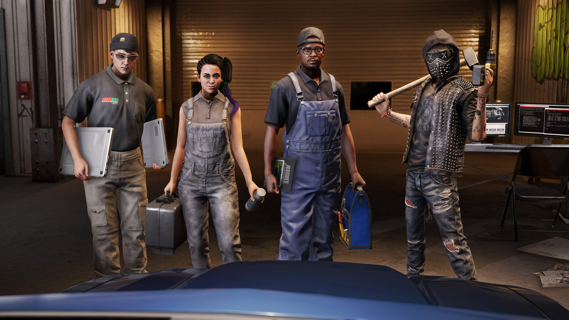 Watch Dogs 2 — скриншот Steam, DedSec в открытом мире
