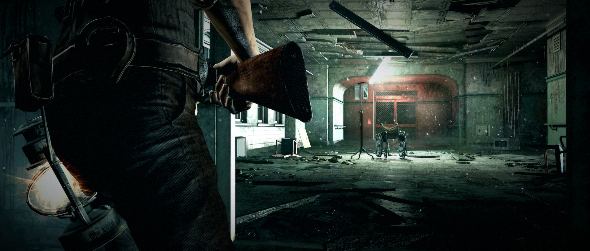The Evil Within исследование локации скриншот игры
