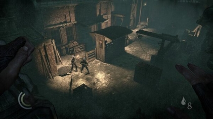 Геймплей Thief 2014 стелс в городе