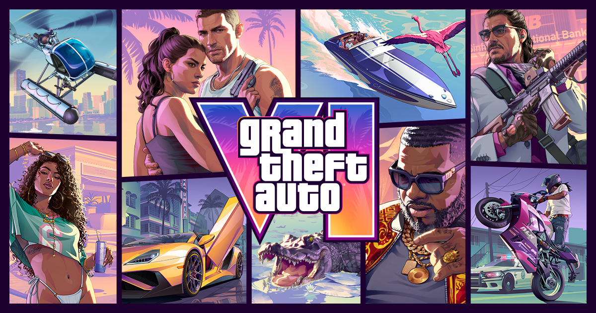 Lucia и Jason ключевой арт GTA 6