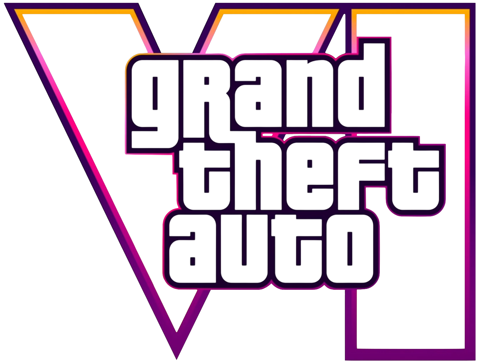 Официальный логотип Grand Theft Auto VI Rockstar