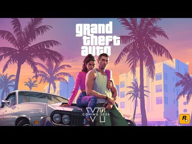 Сцена из трейлера GTA 6 улицы Vice City