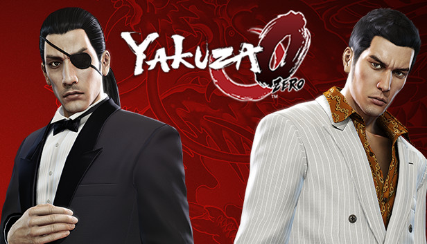 Капсульный баннер Yakuza 0 в каталоге игр